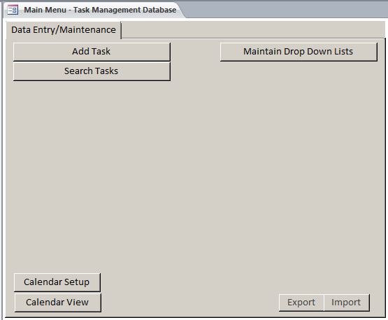 Enhanced Task Management Database Template | Task Tracking Database