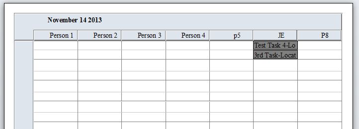 Task Management Time Card Template | Task Management Database