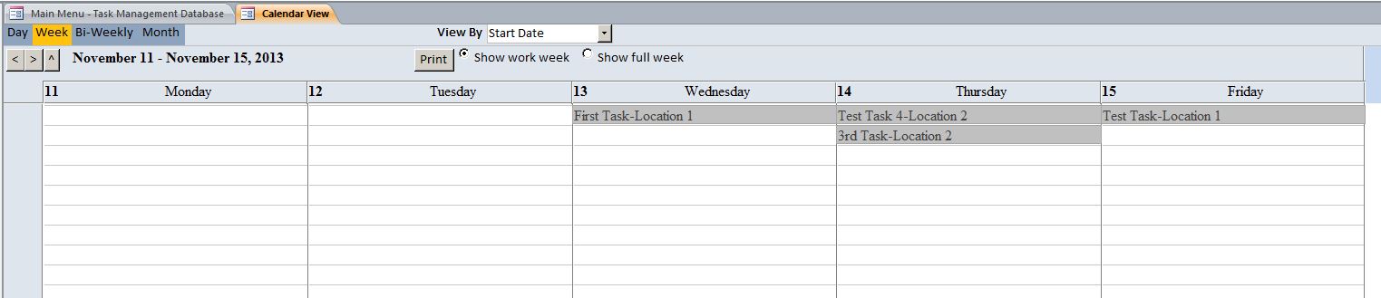 Task Management Database Template | Task Database