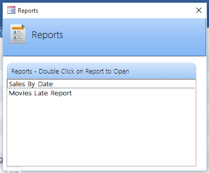 Scuba Rental System Template Database | Rental Database