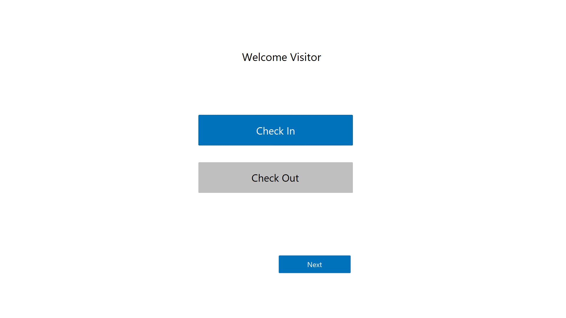 Visitor Check In/Out Database Template | Kiosk Mode | Visitor Database