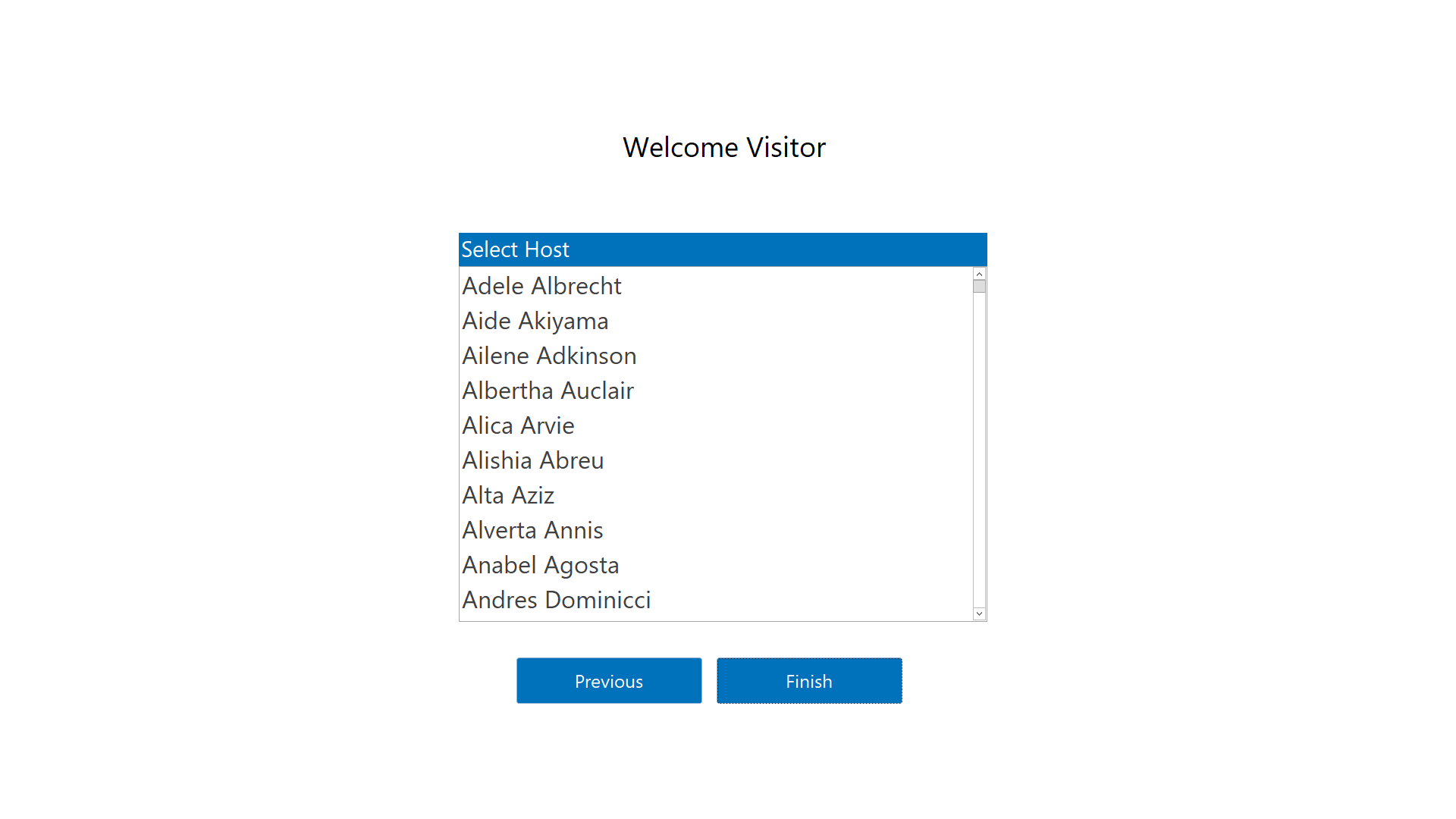 Visitor Check In/Out Database Template | Kiosk Mode | Visitor Database