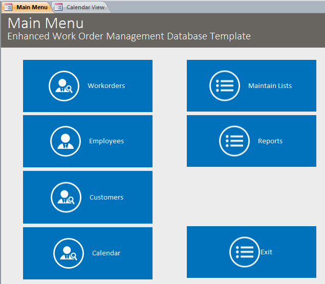 Work Order Management