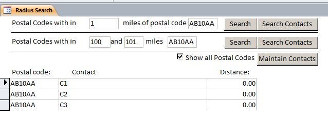 UK Postal Code Database